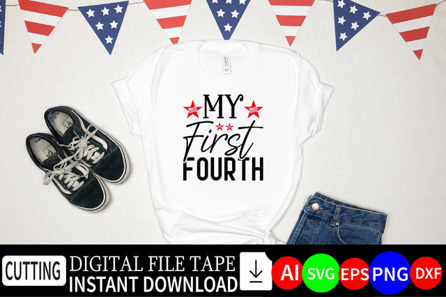 My First Fourth SVG CraftlabSvg29 