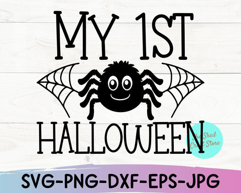 My First Halloween, Baby Boy Halloween Svg, Halloween Shirt Svg, Trick or Treat Svg SVG She Shed Craft Store 