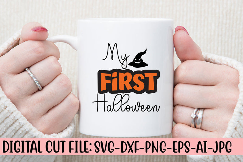My First Halloween SVG Cut File SVG Syaman 