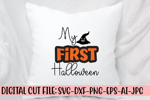 My First Halloween SVG Cut File SVG Syaman 