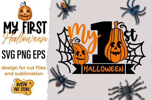 My First Halloween SVG cut files SVG Yustaf Art Store 