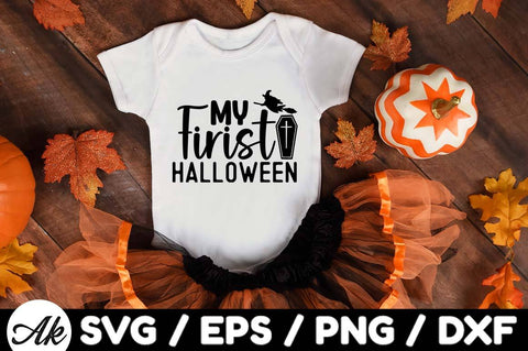 My first Halloween svg SVG akazaddesign 