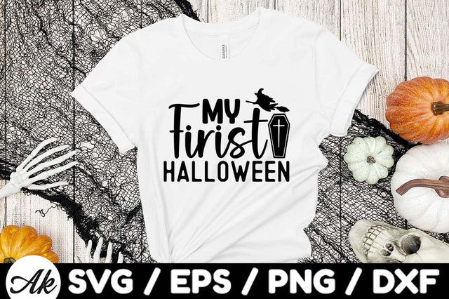 My first Halloween svg SVG akazaddesign 