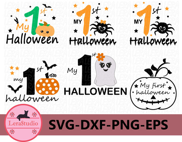 My first halloween Svg SVG Lerastudio 