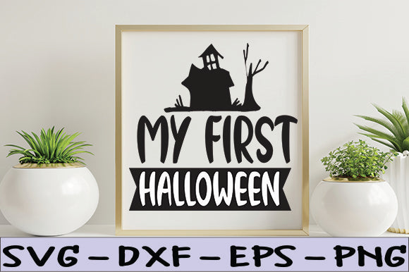 My First Halloween SVG thesvgfactory 