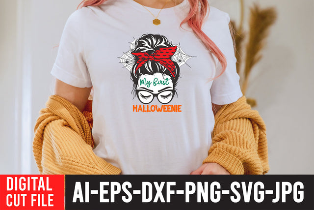 My First Halloweenie SVG Cut File SVG BlackCatsMedia 