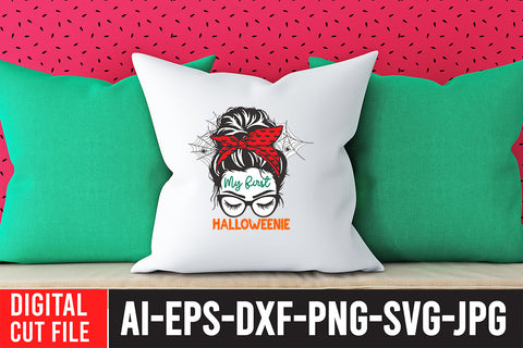 My First Halloweenie SVG Cut File SVG BlackCatsMedia 