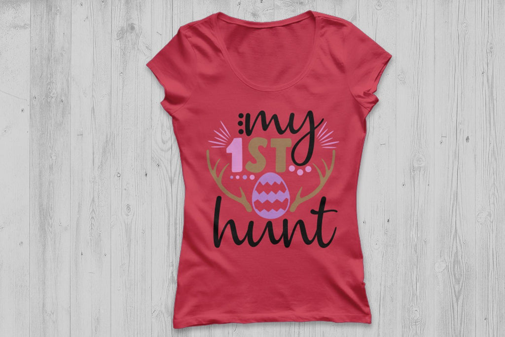 My First Hunt| Easter SVG Cutting Files - So Fontsy