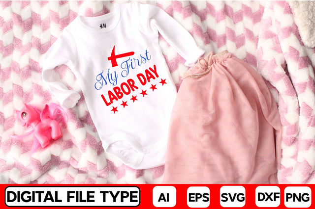 My First Labor Day SVG CraftlabSvg29 