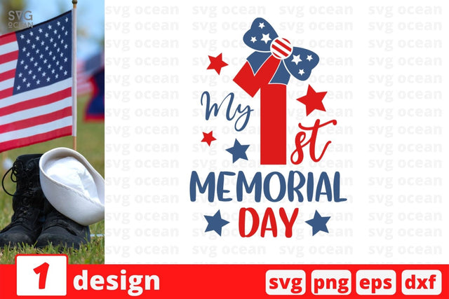 My first Memorial Day SVG Cut File SVG SvgOcean 