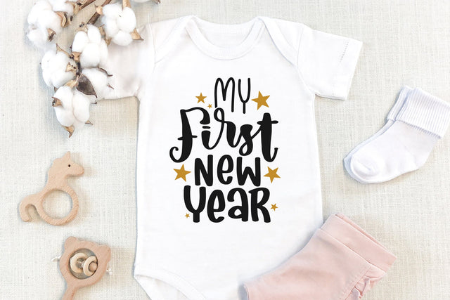 My First New Year SVG SVG dapiyupi store 