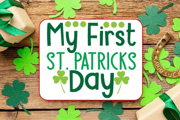 My First St. Patricks Day SVG Craftlabsvg24 