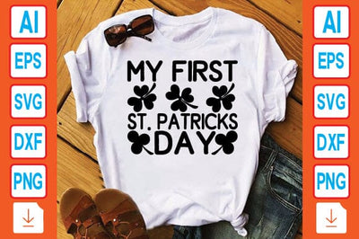 My First St. Patricks Day SVG Craftlabsvg24 