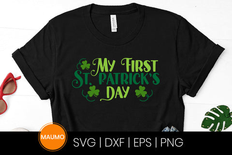 My first St Patrick’s day svg quote SVG Maumo Designs 
