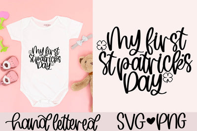 My first St Patricks Day SVG SVG AnitaAlyiaLettering 