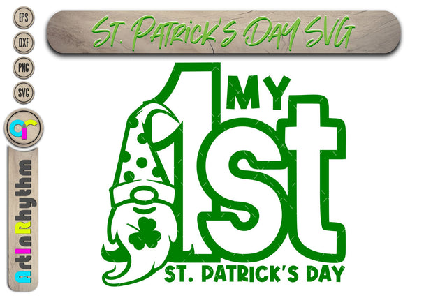 My first St. Patrick's day svg SVG Artinrhythm shop 