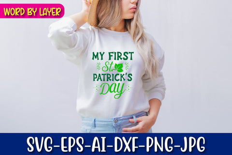 My First St. Patrick's Day Svg SVG Blessedprint 