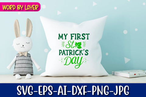 My First St. Patrick's Day Svg SVG Blessedprint 