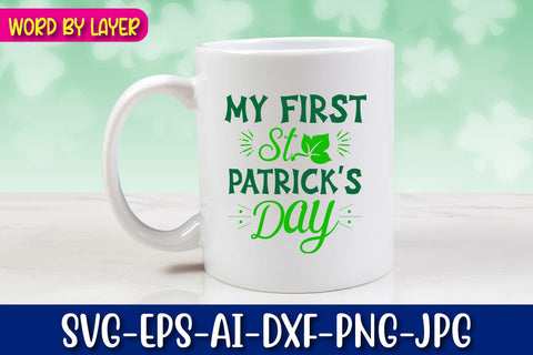 My First St. Patrick's Day Svg SVG Blessedprint 