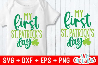 My First St. Patrick's Day SVG Svg Cuttables 