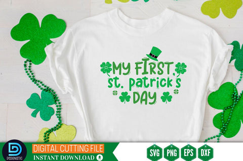 My first st. patrick's day SVG SVG DESIGNISTIC 