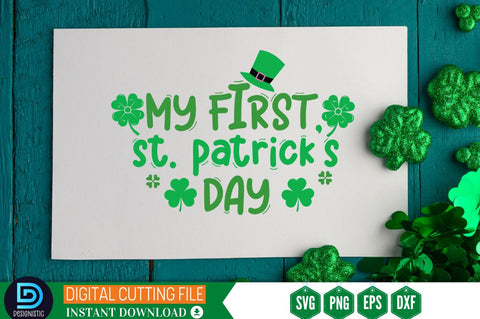 My first st. patrick's day SVG SVG DESIGNISTIC 