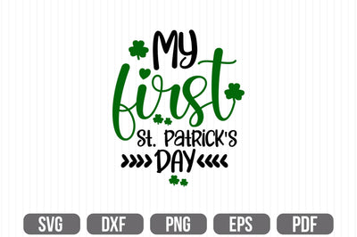 My First St. Patrick's Day SVG SVG shah alam 