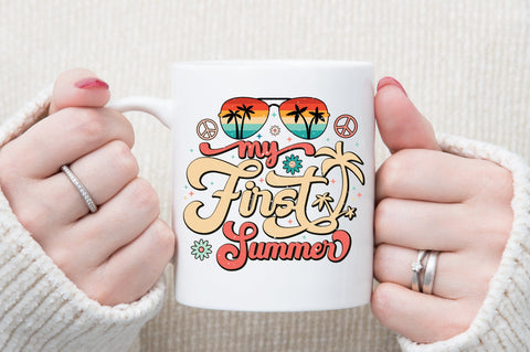 My First Summer Retro PNG SVG designartist 