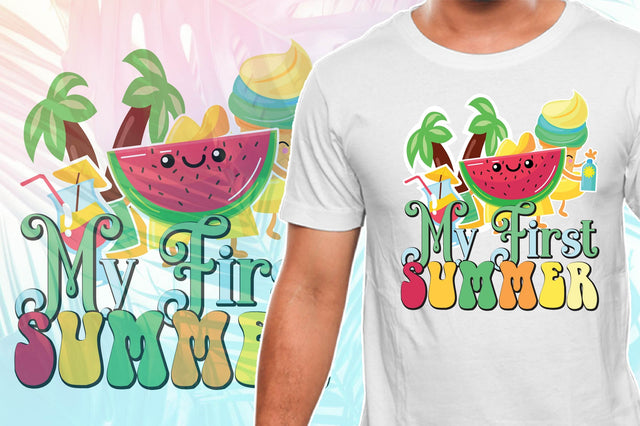 My First Summer SVG designartist 