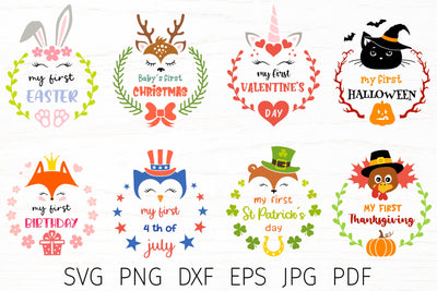 My first svg bundle, my first holiday designs SVG Digital Rainbow Shop 