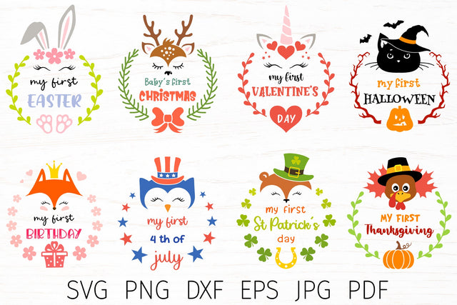 My first svg bundle, my first holiday designs SVG Digital Rainbow Shop 