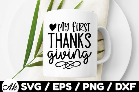 My first thanks giving svg SVG akazaddesign 