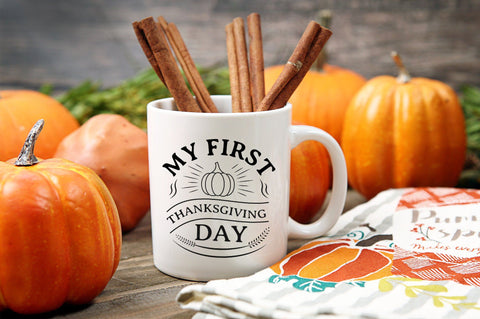 My First Thanksgiving Day, Thanksgiving SVG Design SVG futivesvg 