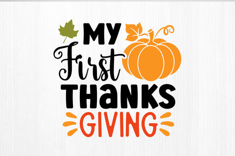 My first thanksgiving SVG SVG Regulrcrative 