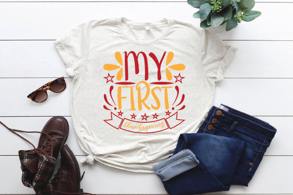 My First Thanksgiving SVG thesvgfactory 