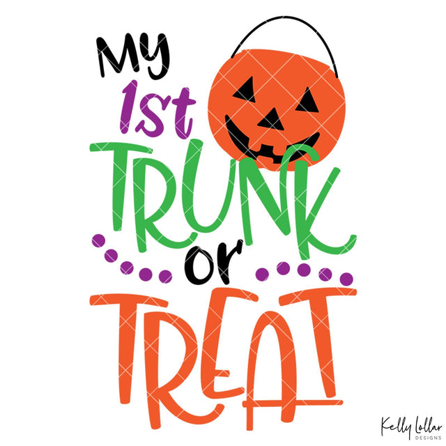 My First Trunk or Treat SVG Kelly Lollar Designs 