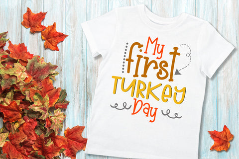 My First Turkey Day Sublimation I Thanksgiving Sublimation Sublimation Happy Printables Club 