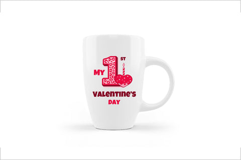 My First Valentines Day PNG. Baby Valentine Sublimation SVG Olga Terlyanskaya 