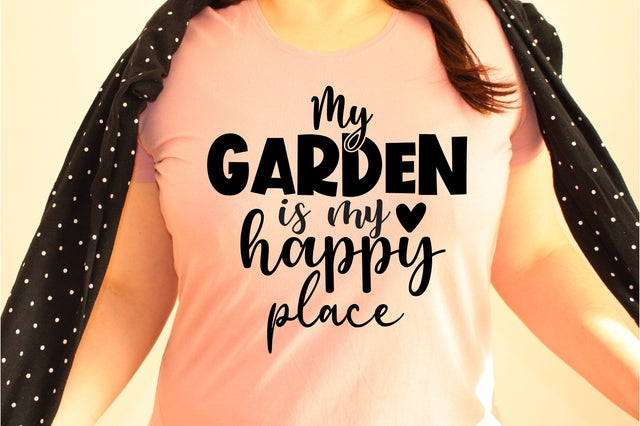 My garden is my happy place svg SVG orpitasn 