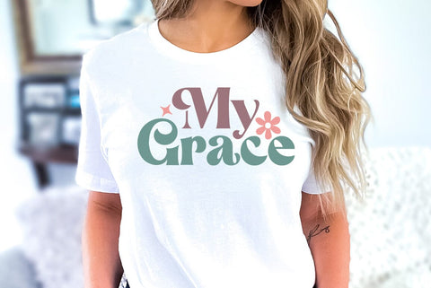 My grace, Christian Quote SVG SVG FiveStarCrafting 