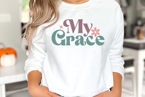 My grace, Christian Quote SVG SVG FiveStarCrafting 