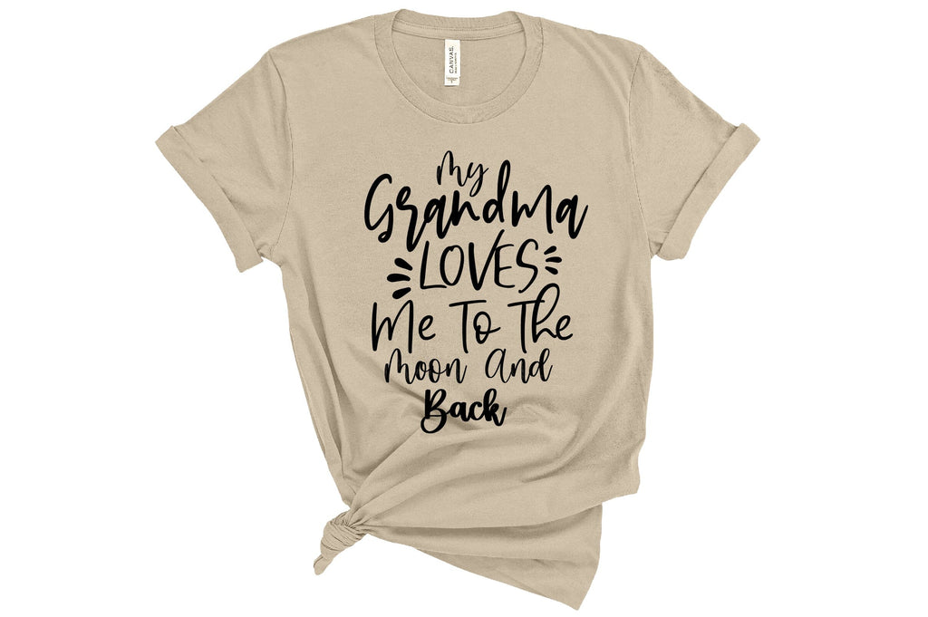 My Grandma Loves Me To The Moon And Back svg - So Fontsy