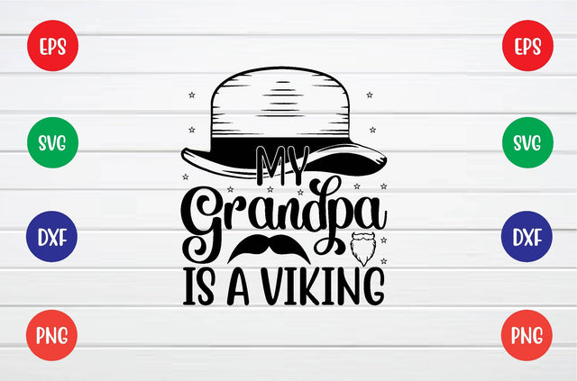 my grandpa is a viking svg SVG sk.swapon Roy 