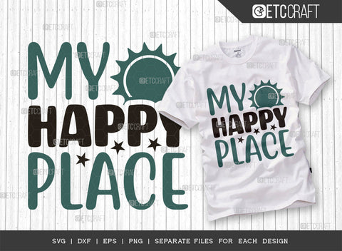 My Happy Place SVG Bundle, Kayak Svg, Kayak Life Svg, Canoe Svg, Kayak Saying Svg, Lake Quotes, ETC T00305 SVG ETC Craft 