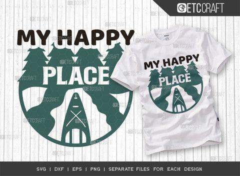 My Happy Place SVG Bundle, Kayak Svg, Kayak Life Svg, Canoe Svg, Kayak Saying Svg, Lake Quotes, ETC T00305 SVG ETC Craft 