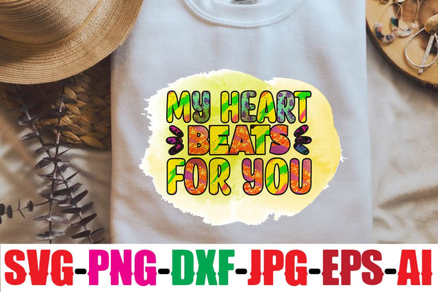 My heart beats for you Sublimation Sublimation MStudio 
