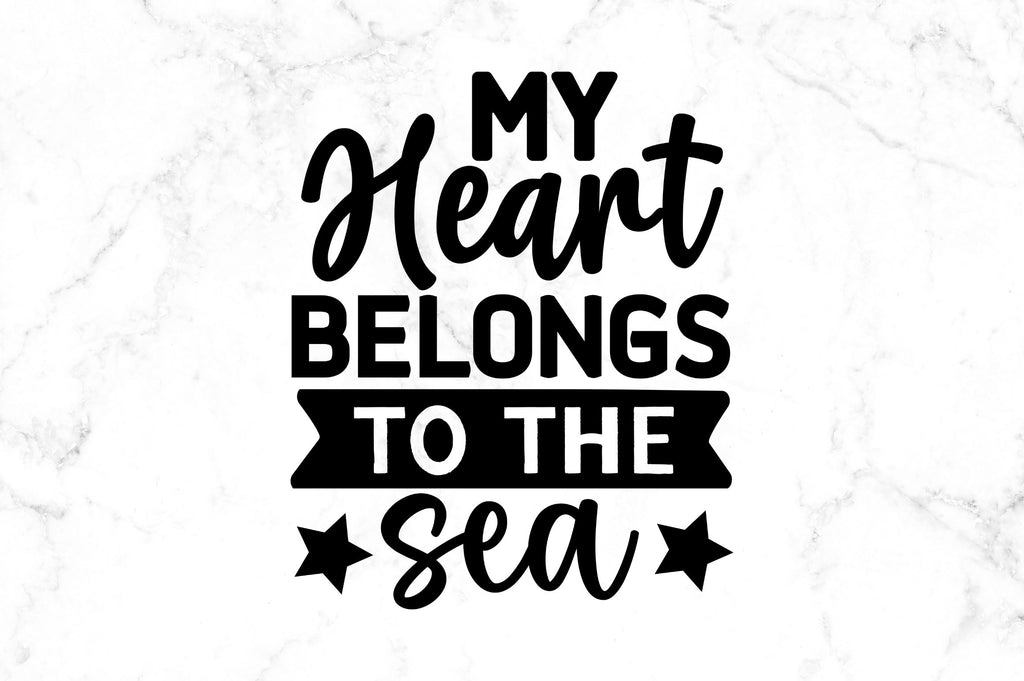 My Heart Belongs SVG - So Fontsy