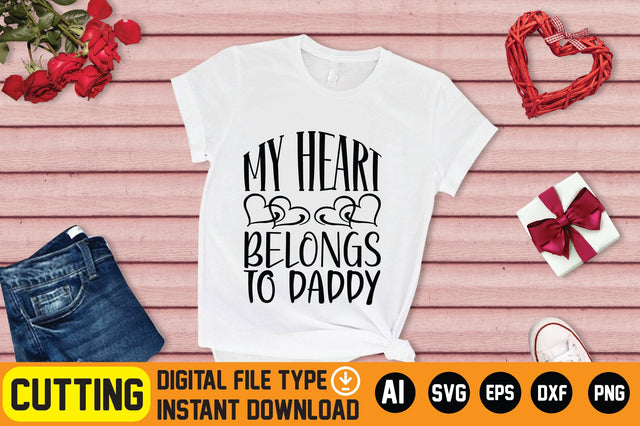 My Heart Belongs to Daddy SVG CraftlabSvg29 