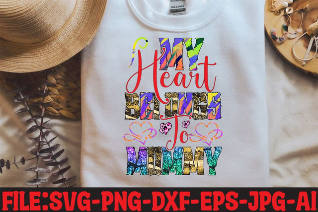 My heart belongs to mommy Sublimation Sublimation MStudio 