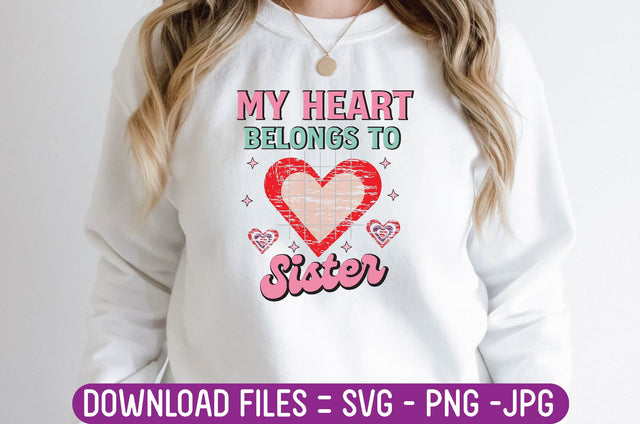 my heart belongs to sister SVG farhad farhad 